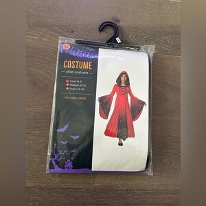 Meijer red vampire child costume. NWT various sizes(21)
